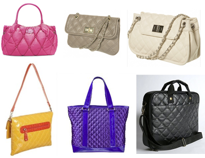 quilted bags