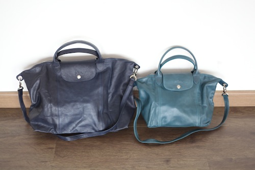 Longchamp Le Pliage Cuir: Size Comparison Between Small vs Large - Female Daily