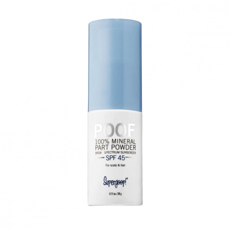 SUPERGOOP POOF 100% MINERAL PART AND SCALP POWDER SPF 45