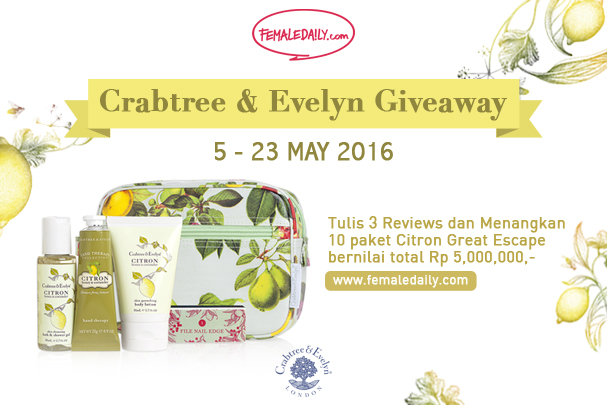 FD Crabtree & Evelyn Review & Win 607x405