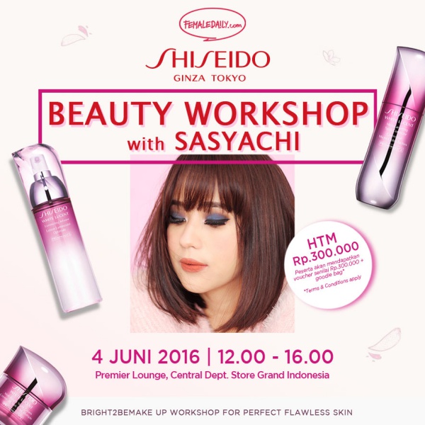 FD Shiseido Beauty Workshop Instagram