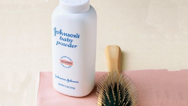 baby powder as dry shampoo