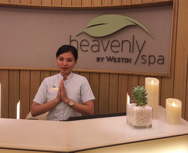 Heavenly Spa Receptionist