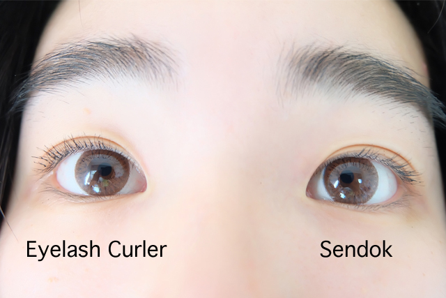hasil eyelash curler vs sendok