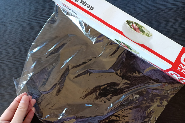 Cling Wrap Face Mask 1