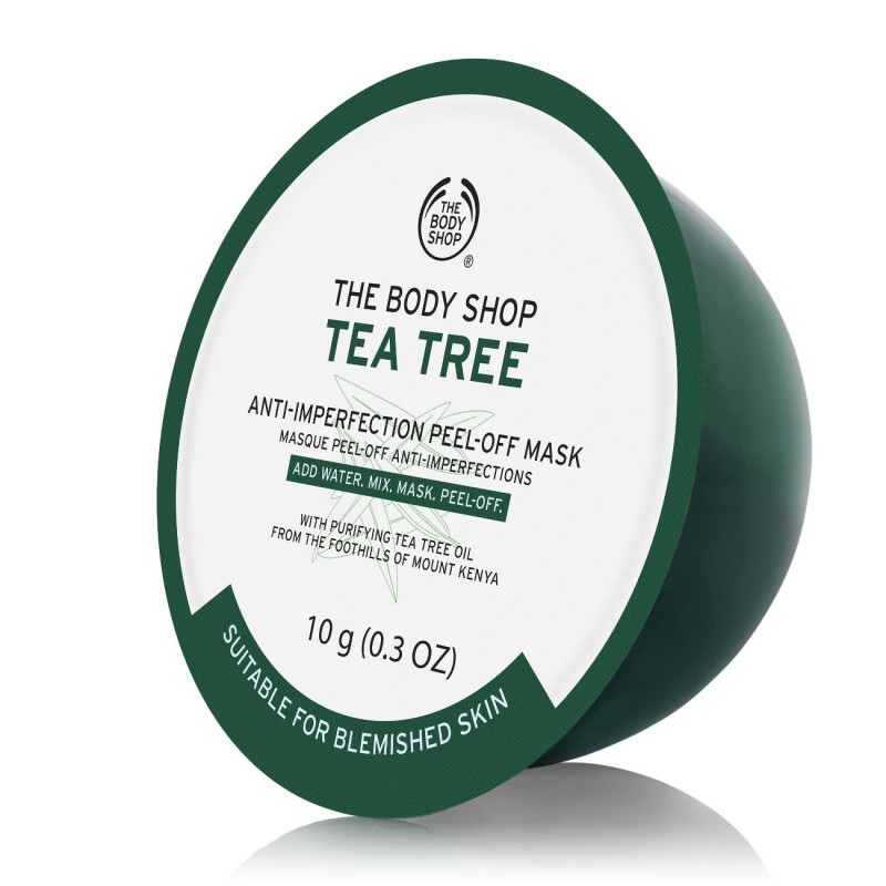 THE BODY SHOP TEA TREE ANTI-IMPERFECTION PEEL-OFF MASK