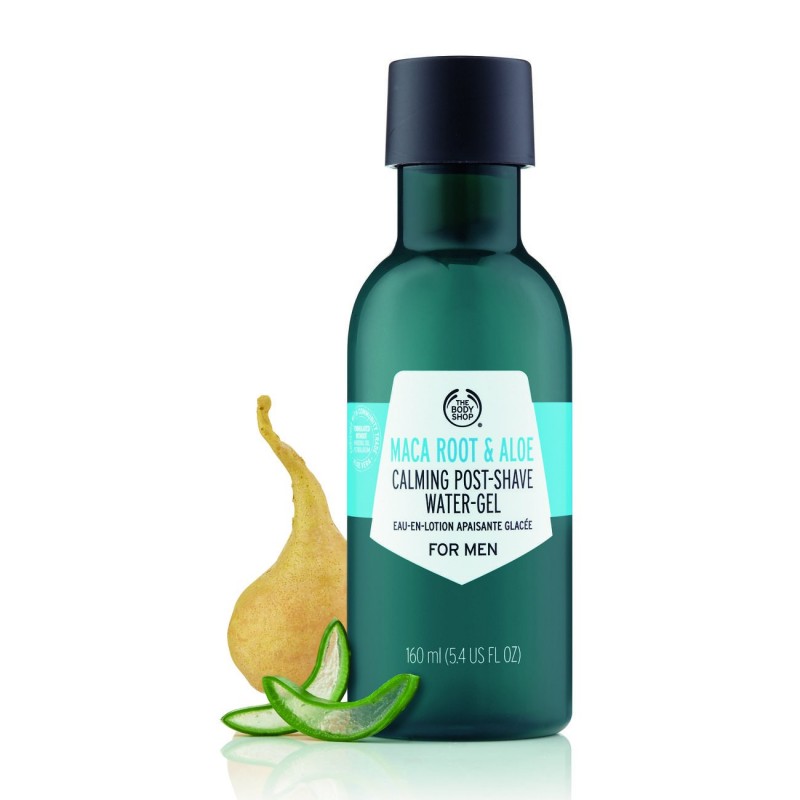 THE BODY SHOP MACA ROOT AND ALOE CALMING POST-SHAVE WATER-GEL