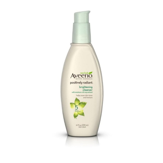 AVEENO POSITIVELY RADIANT BRIGHTENING CLEANSER
