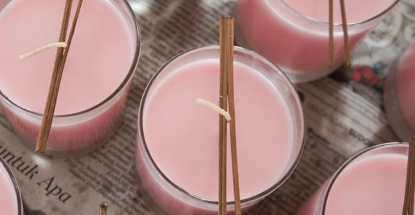 scented candle lokal