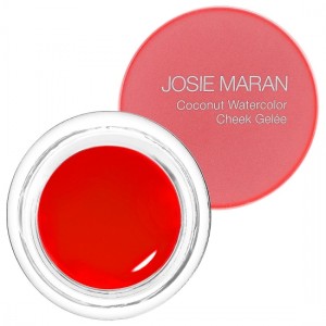 JOSIE MARAN COCONUT WATERCOLOR CHEEK GELEE IN POPPY PARADISE - BLUSH WARNA MERAH