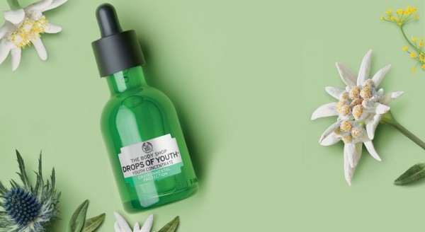 The Body shop drop of youth