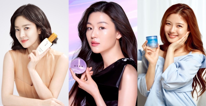 7 Bintang Drama Korea yang Jadi Brand Ambassador Produk Kecantikan