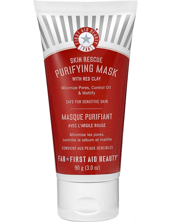 FIRST AID BEAUTY PURIFYING MASK WITH RED CLAY - MENGURANGI KOMEDO
