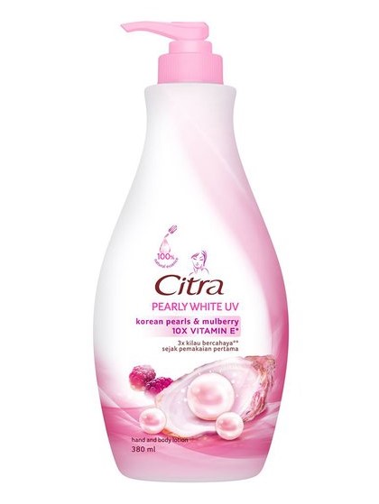 Citra Pearly White UV Hand & Body Lotion