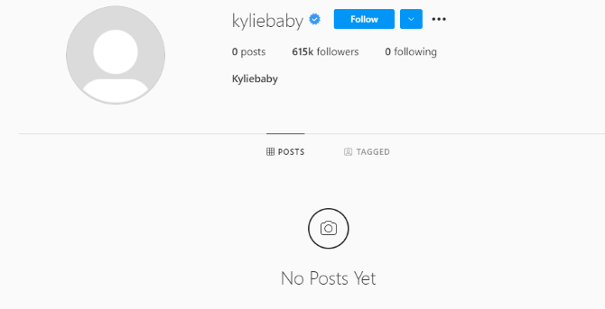 Kylie Baby Instagram